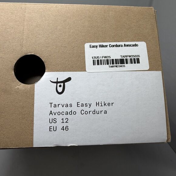 Tarvas Easy Hiker Avocado Cordura Men Size US 12 EU 46 Green Hiking Shoes In Box main image 4